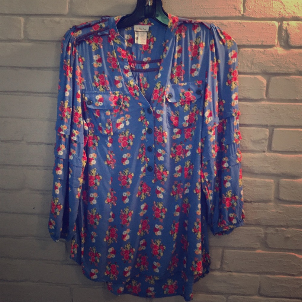 Matilda Jane women’s floral tunic length top